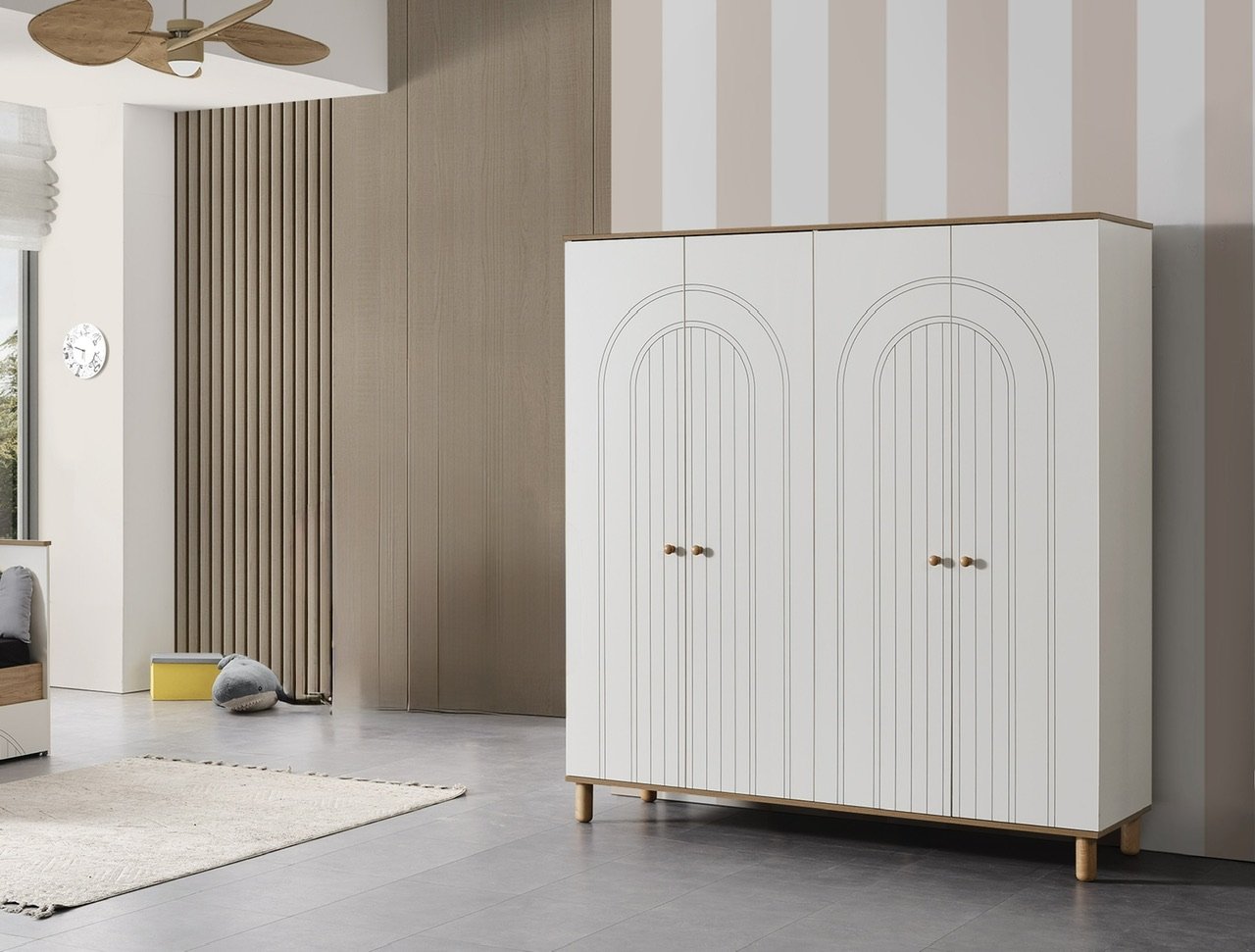 Bohem 4 Kapılı Dolap