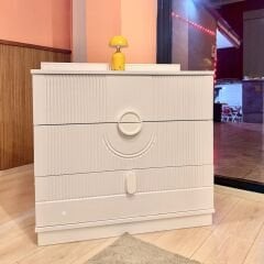 Myra & Aura 4 Kapılı Kitaplıklı Çocuk Odası