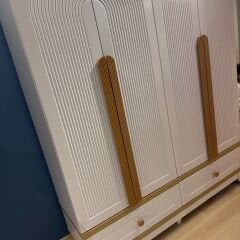 Caramel 4 Kapılı Dolap Meşe