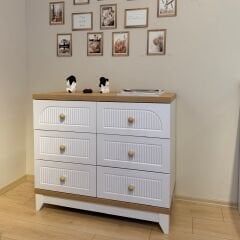 Caramel 6 Çekmeceli Şifonyer