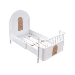 Myra 4 Kapılı Büyüyen Beşikli Bebek Odası, Meşe