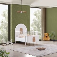 Myra MDF Büyüyen Karyola, Meşe