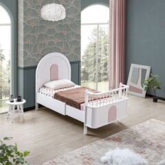 Myra MDF Büyüyen Karyola, Pembe