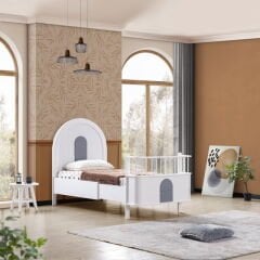 Myra MDF Büyüyen Karyola, Gri