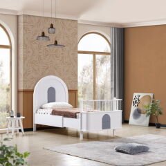 Myra MDF Büyüyen Karyola, Gri