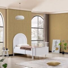 Myra MDF Büyüyen Karyola, Beyaz