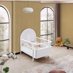 Myra MDF Büyüyen Karyola, Beyaz