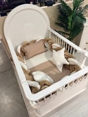 Myra MDF Büyüyen Karyola, Beyaz