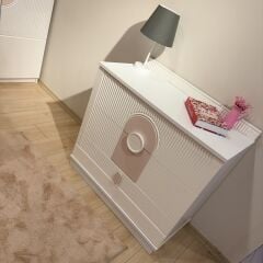 Myra 2 Kapılı Büyüyen Beşikli Bebek Odası, Pembe