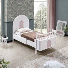 Myra 2 Kapılı Büyüyen Beşikli Bebek Odası, Pembe