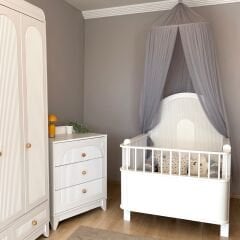 Aura & Myra Büyüyen Beşikli Bebek Odası, Yatak Dahil