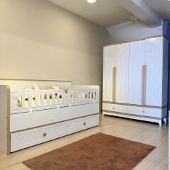 Caramel 4 Kapılı Dolaplı Çocuk Odası
