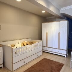 Caramel 4 Kapılı Dolaplı Çocuk Odası