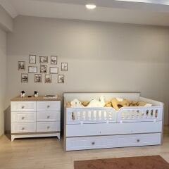 Caramel 4 Kapılı Dolaplı Çocuk Odası