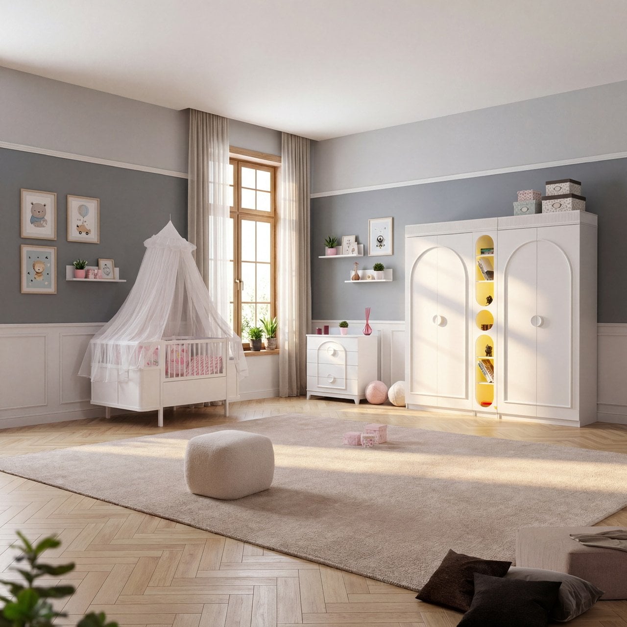 Verona & Venüs 4 Kapılı Bebek Odası