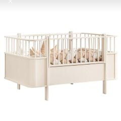 Zen MDF Büyüyen Beşik - Krem