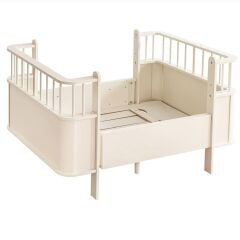 Zen MDF Büyüyen Beşik - Krem