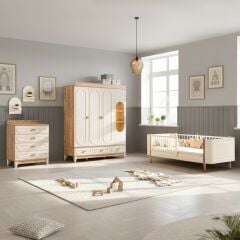 Soft Roma Krem 4 Kapılı Çocuk Odası